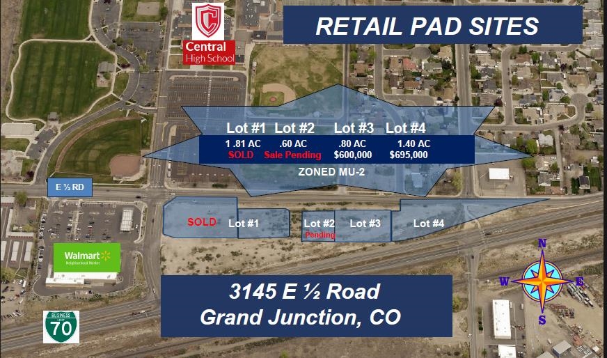 3145 East 1/2 Road, Unit LOT 4 Grand Junction, CO 81504 - Photo 1 of 3 a view of sign board