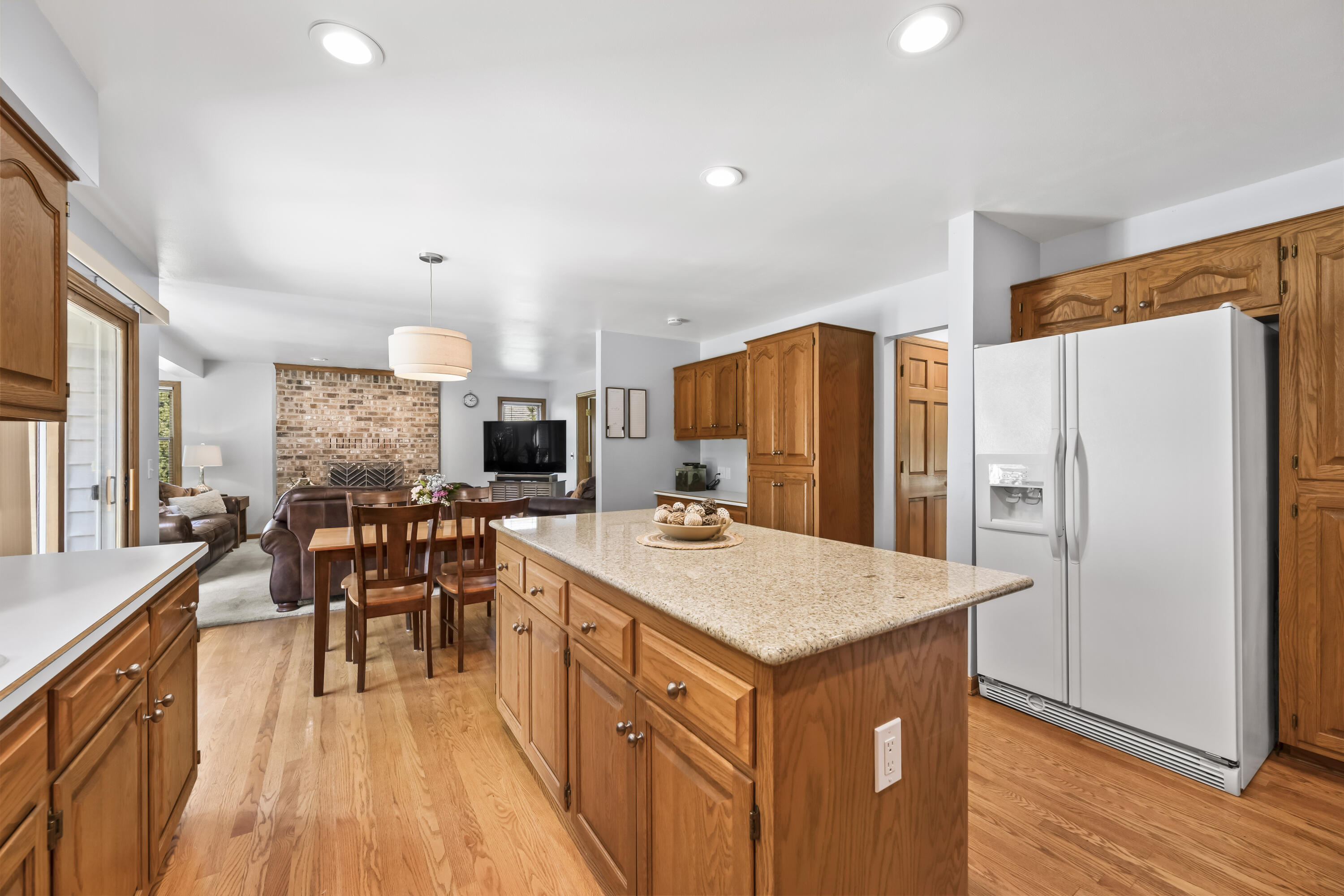 7326 Forty Acre Road Caledonia, WI 53126 - Photo 18 of 35 Kitchen is open to the Family Room