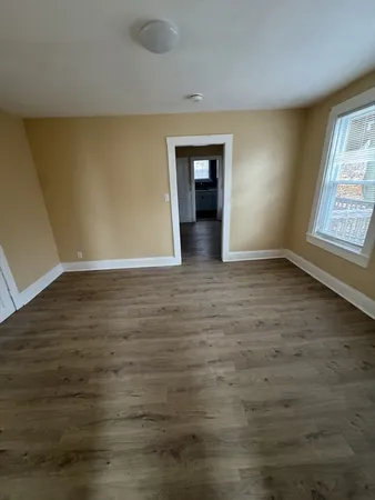 wooden floor in an empty room