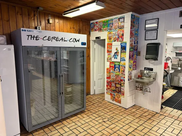 a view of water heater room