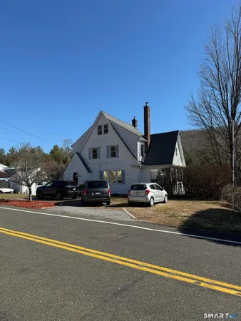 a car parked on the side of the road