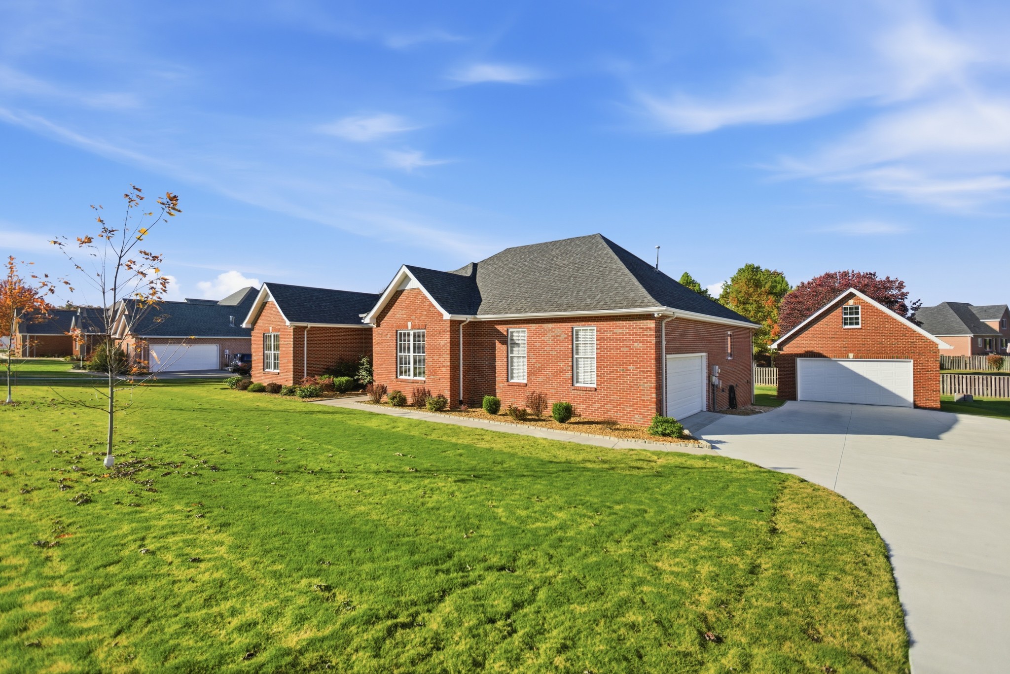 431 Ovoca Lake Road Tullahoma, TN 37388 - Photo 2 of 58 a front view of a house with a yard