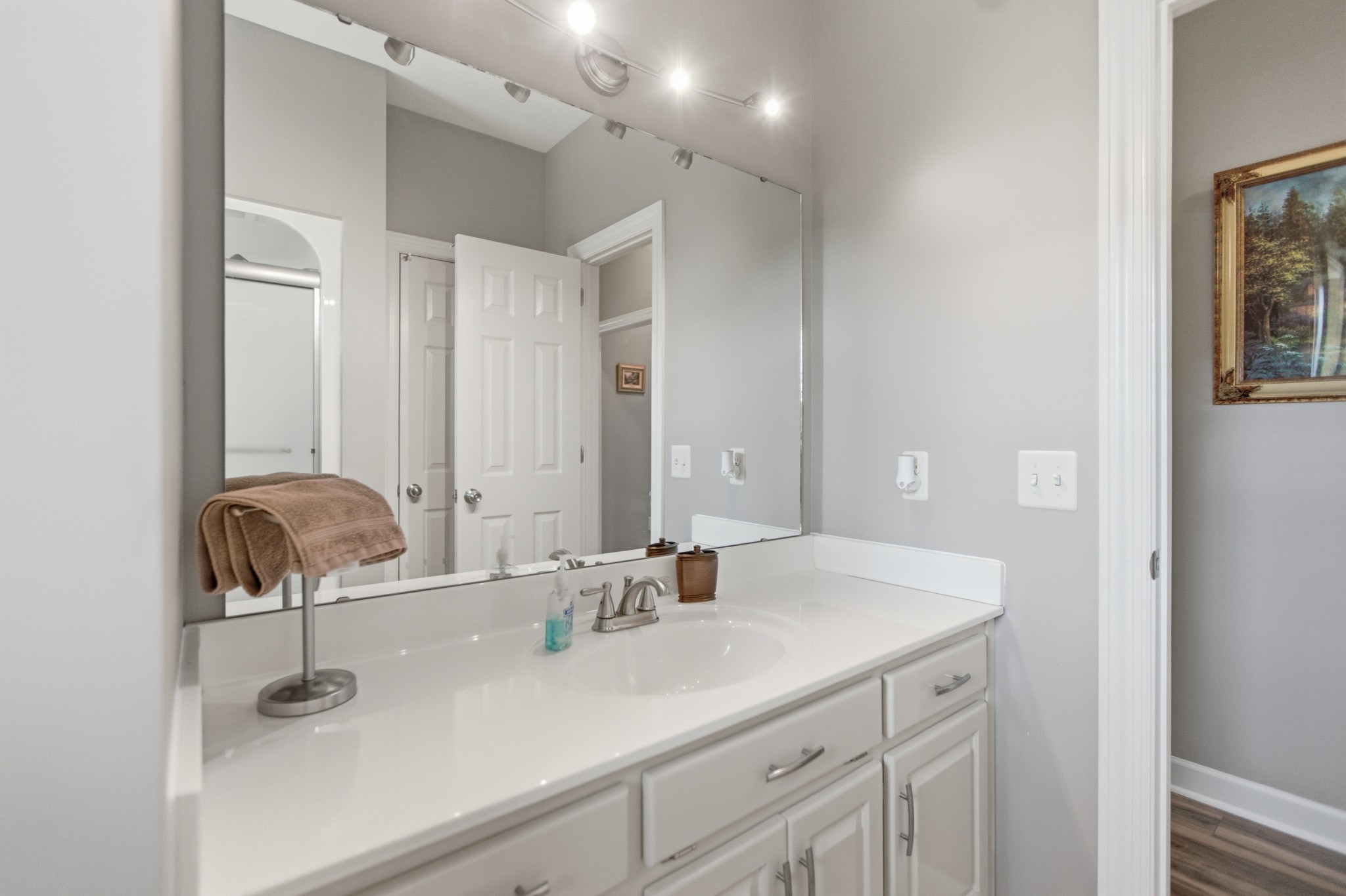 431 Ovoca Lake Road Tullahoma, TN 37388 - Photo 32 of 58 a bathroom with a sink and a mirror