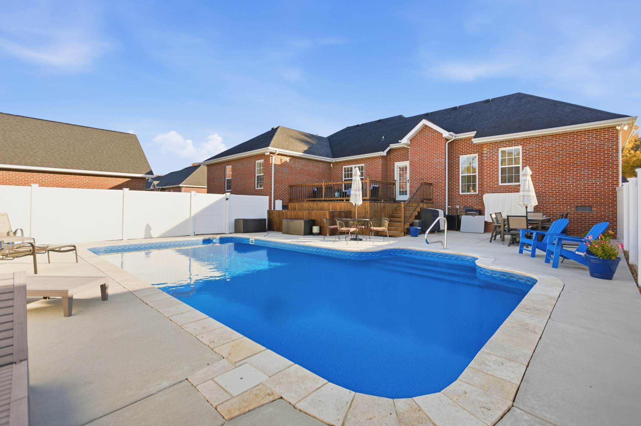 431 Ovoca Lake Road Tullahoma, TN 37388 - Photo 55 of 58 a view of a house with swimming pool