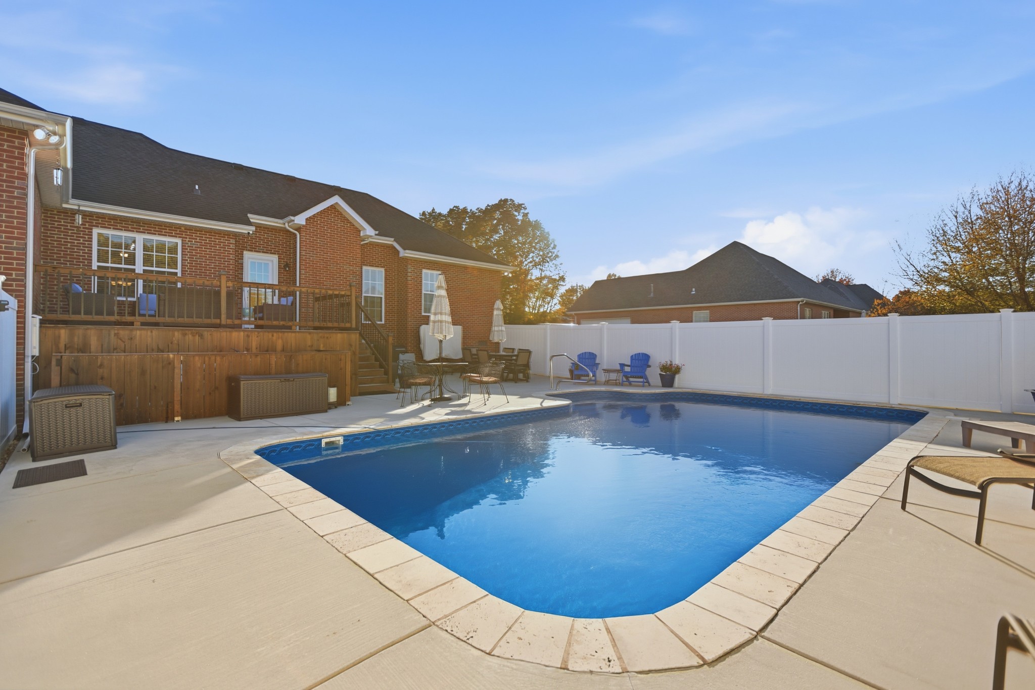 431 Ovoca Lake Road Tullahoma, TN 37388 - Photo 56 of 58 a view of a swimming pool with lounge chair