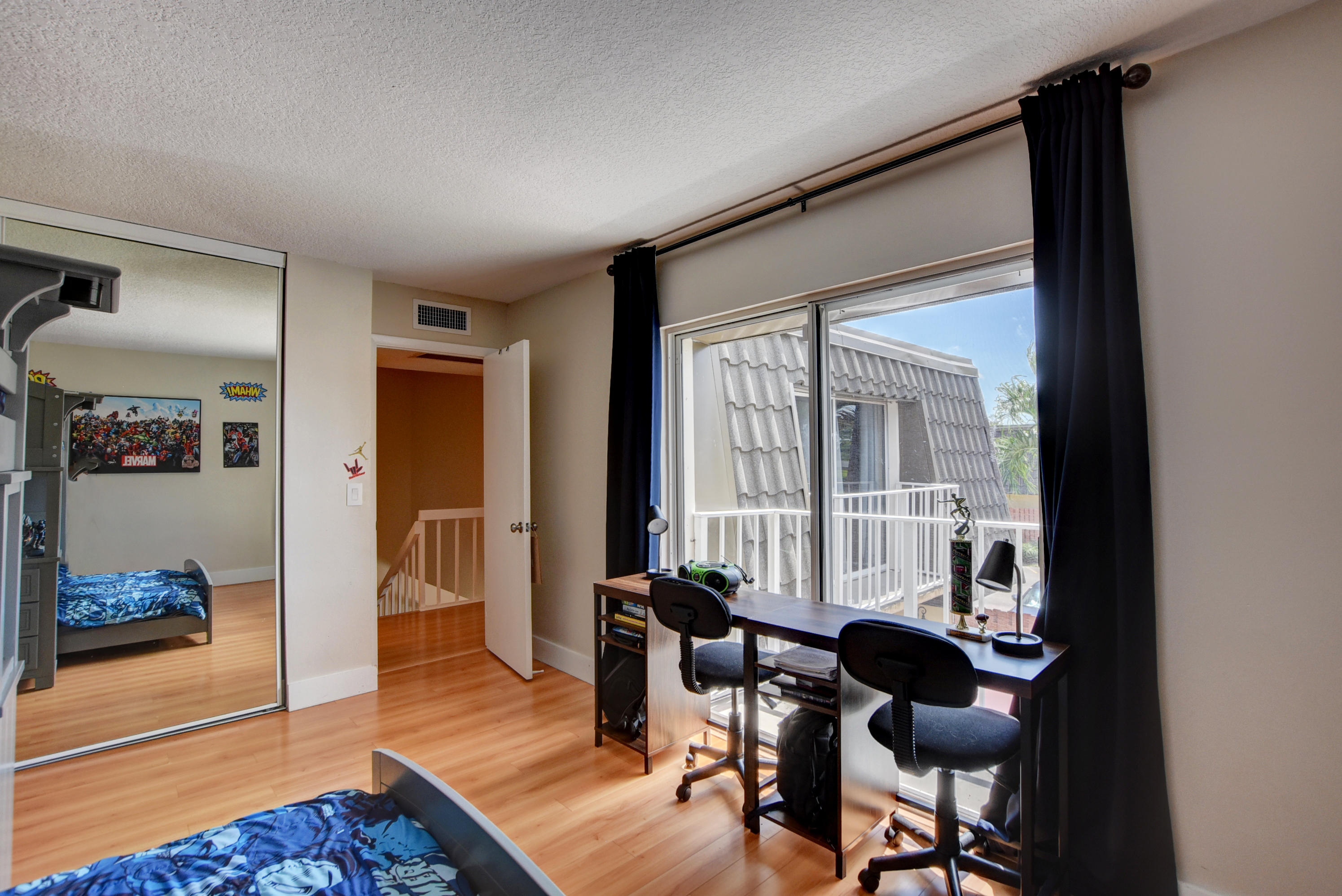 22204 Boca Rancho Drive, Unit A Boca Raton, FL 33428 - Photo 19 of 27 Bedroom 2/ balcony