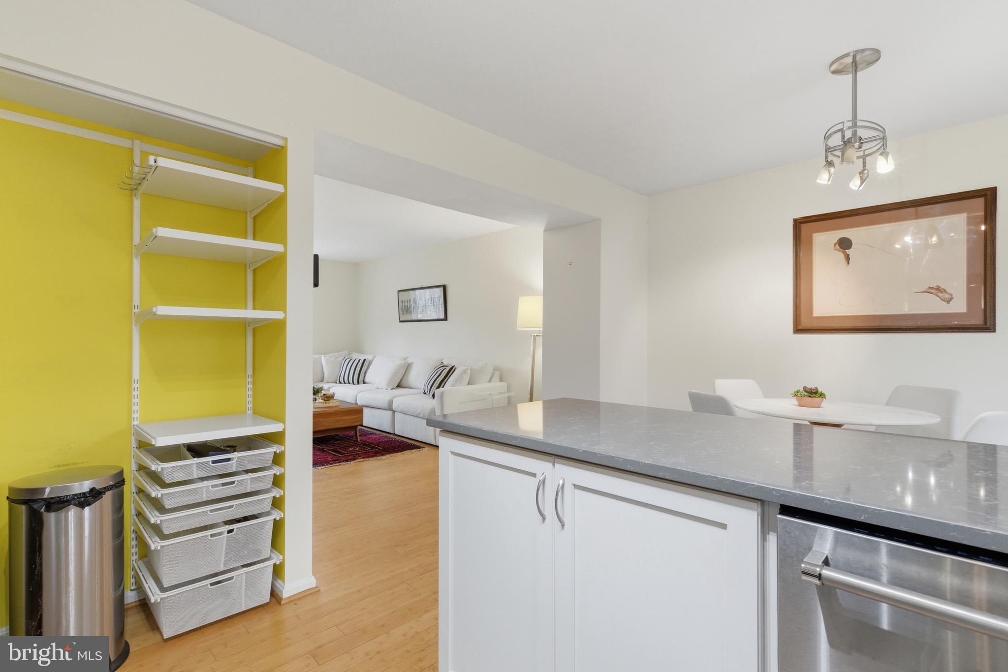 517 Pickwick Village Way Silver Spring, MD 20901 - Photo 13 of 39 a kitchen with a sink and a refrigerator