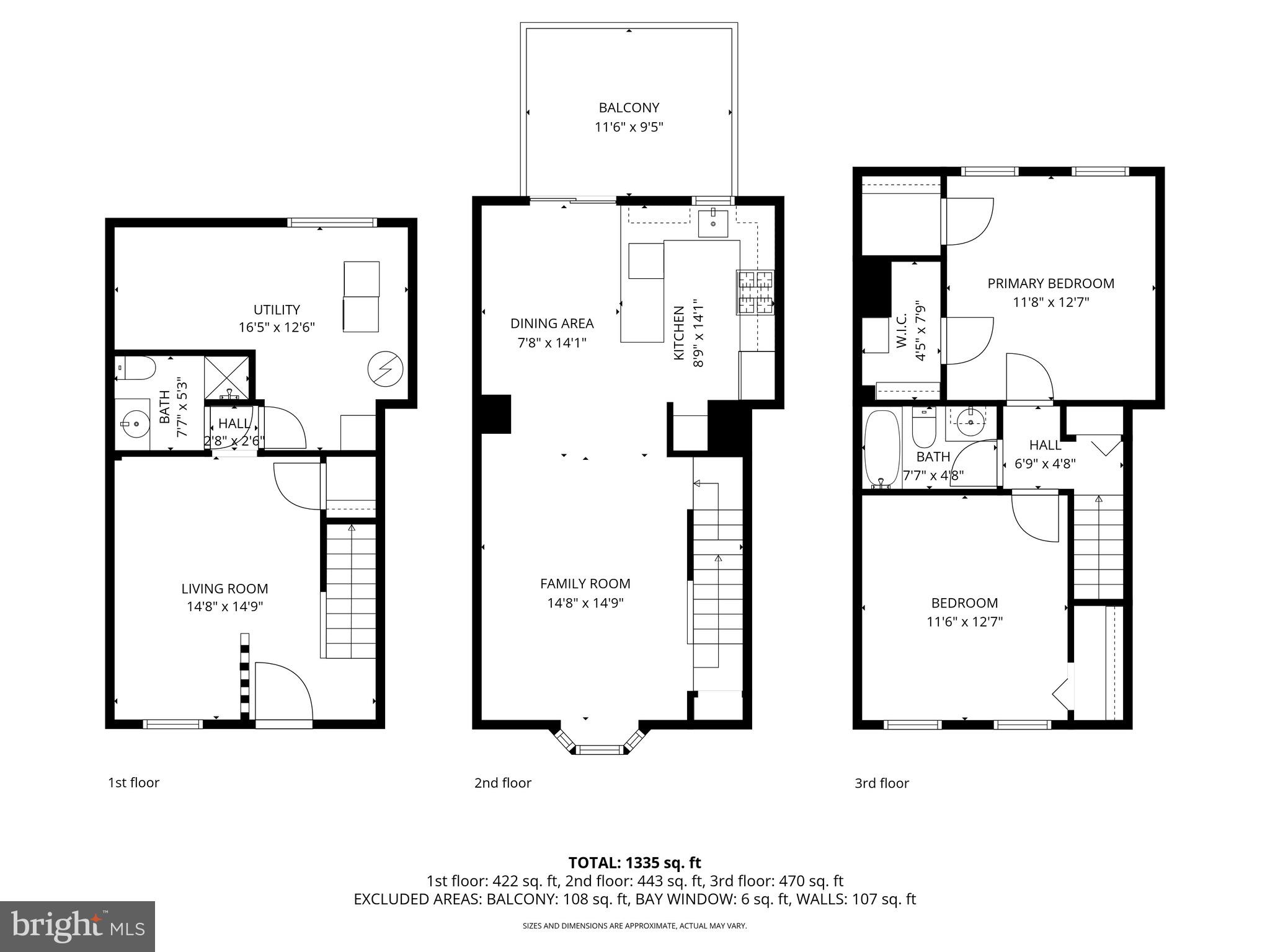 517 Pickwick Village Way Silver Spring, MD 20901 - Photo 36 of 39 a picture of a floor plan
