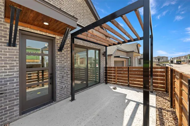 a view of outdoor space and deck