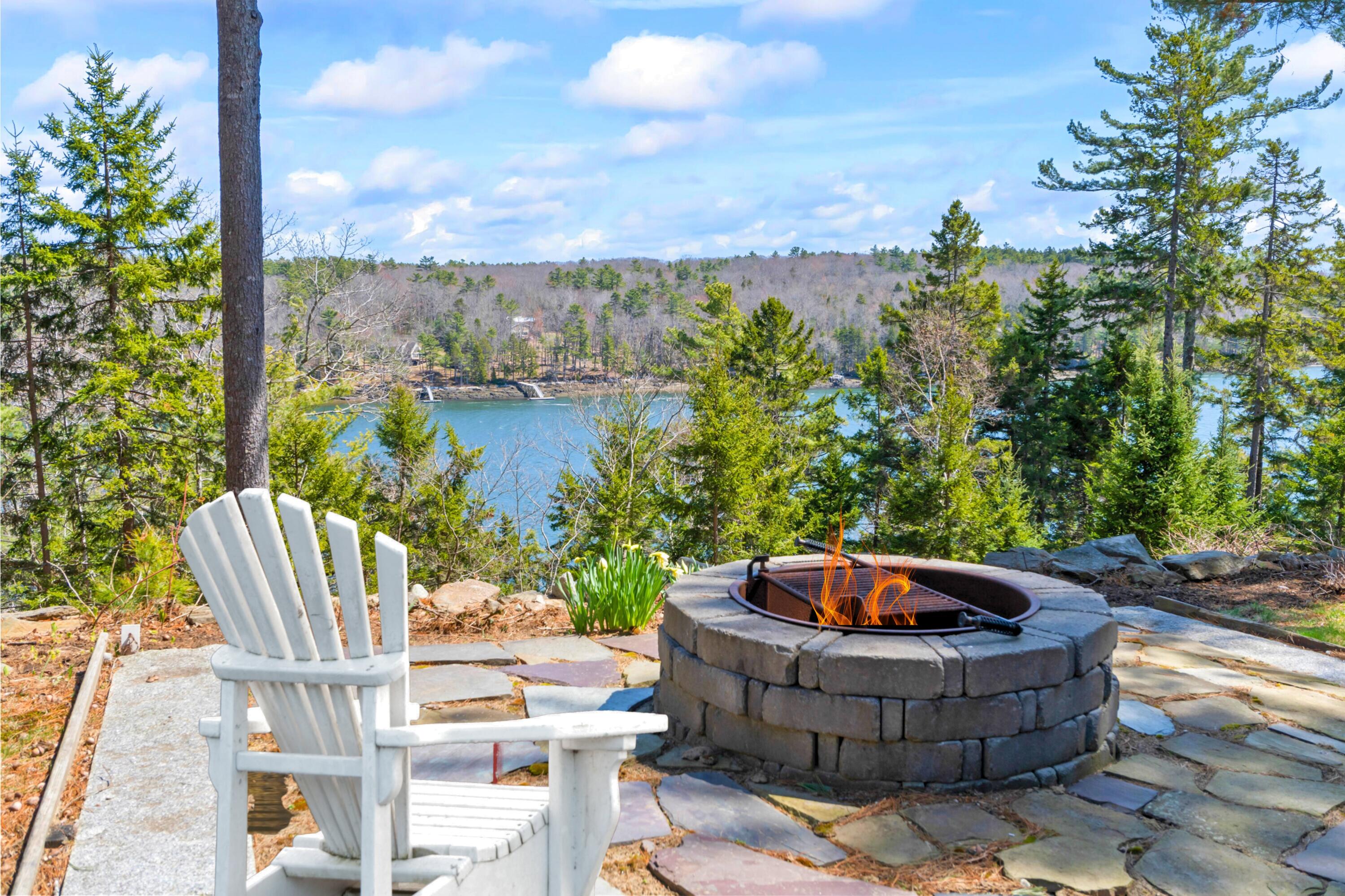 33-30 Taylor Road Westport Island, ME 04578 - Photo 43 of 79 30 and 33 Taylor Rd_227 Firepit VS