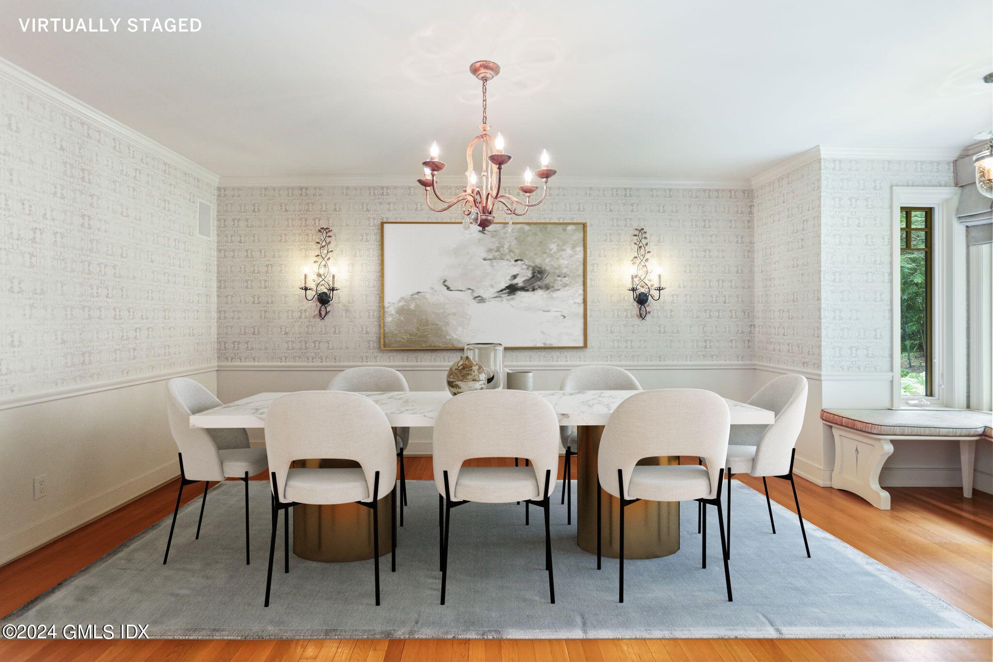 306 Stanwich Road Greenwich, CT 06830 - Photo 6 of 87 dining room virtually staged