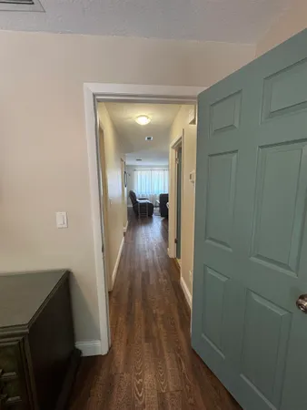 wooden floor in a gallery