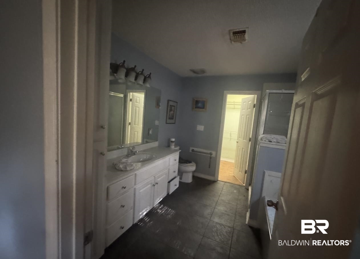 23341 County Road 49 Silverhill, AL 36576 - Photo 8 of 23 Bathroom featuring vanity and a shower stall