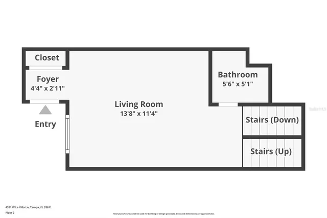$1,995 | 4521 West La Villa Lane, Tampa, FL 33611