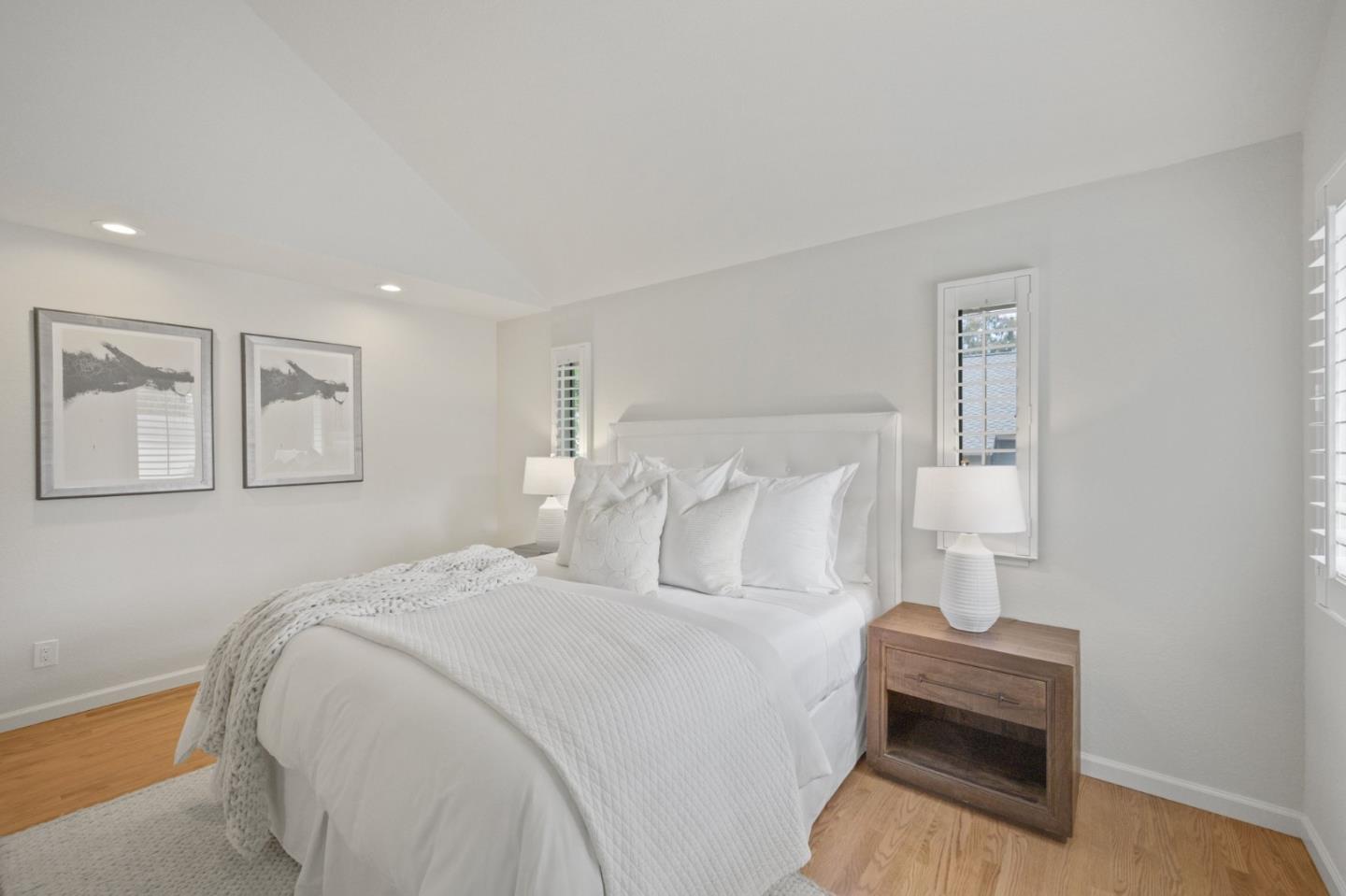 446 Hogarth Terrace Sunnyvale, CA 94087 - Photo 23 of 36 a bedroom with bed and a couch