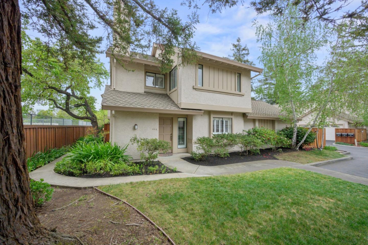 446 Hogarth Terrace Sunnyvale, CA 94087 - Photo 3 of 36 a front view of a house with garden