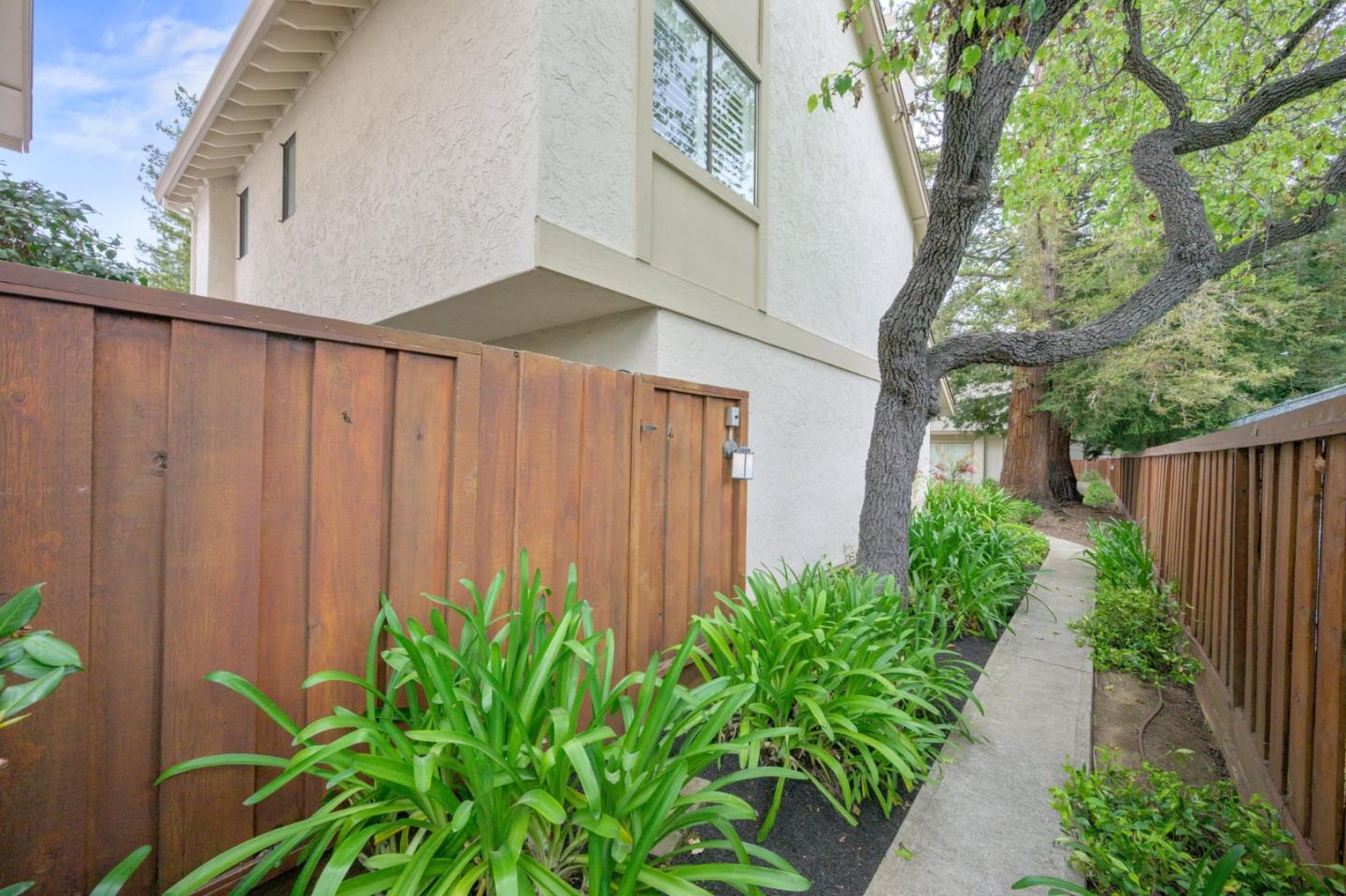 446 Hogarth Terrace Sunnyvale, CA 94087 - Photo 35 of 36 a backyard of a house with lots of green space