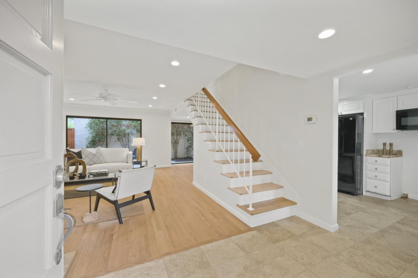 446 Hogarth Terrace Sunnyvale, CA 94087 - Photo 5 of 36 a living room with furniture and wooden floor