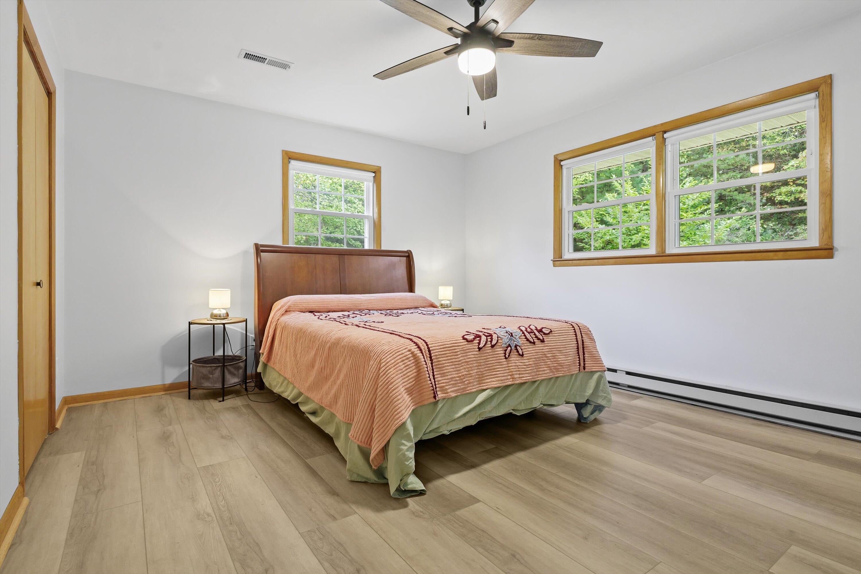 2560 Fishers View Road Shawsville, VA 24162 - Photo 16 of 30 a bedroom with a bed and window