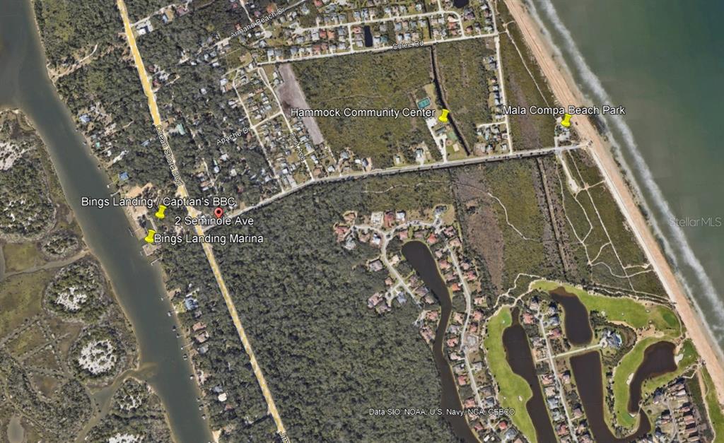 2 Seminole Avenue Palm Coast, FL 32137 - Photo 15 of 18 a bird view of a house