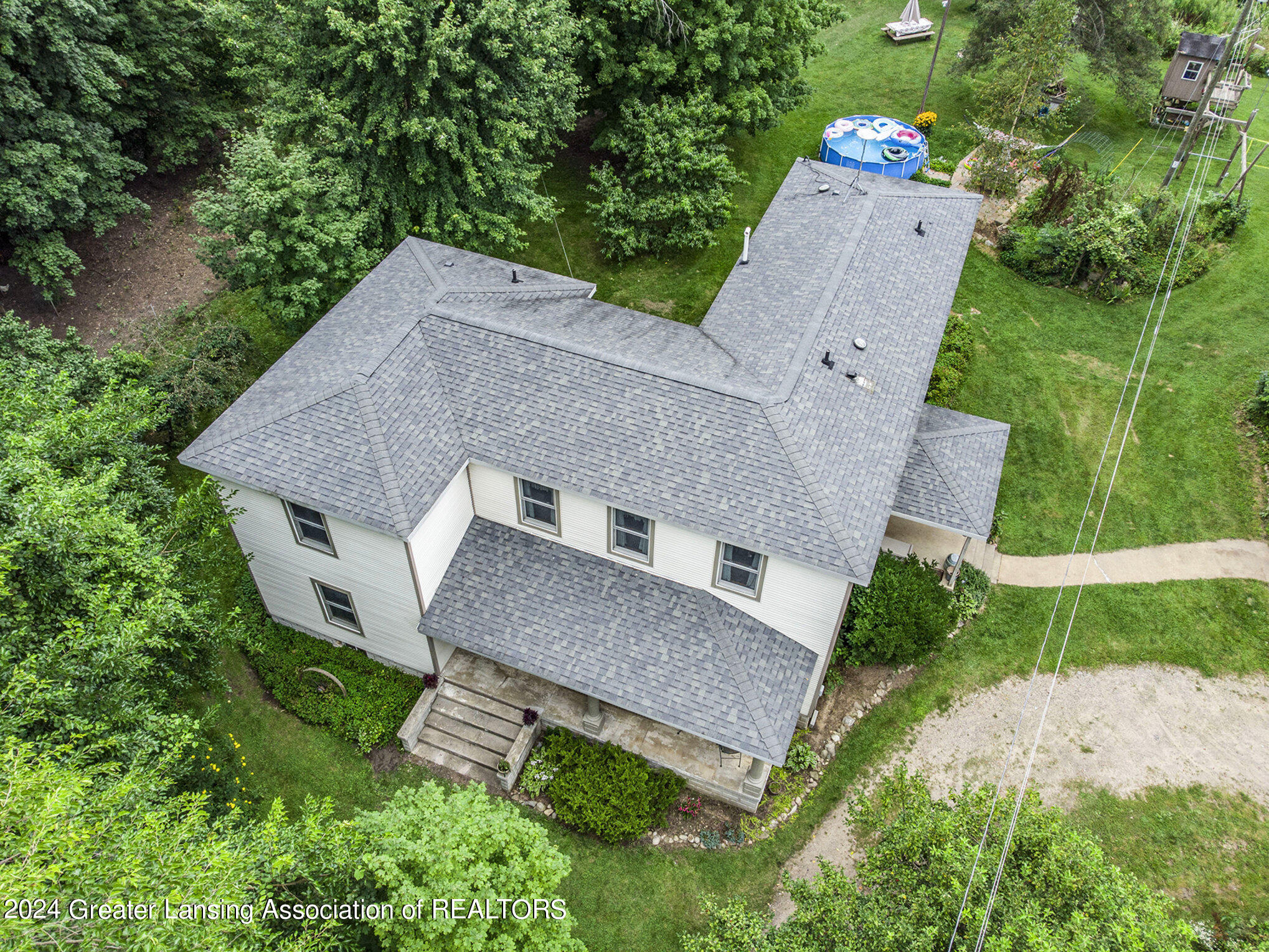 550 Kelly Road Leslie, MI 49251 - Photo 2 of 35 Front Aerial