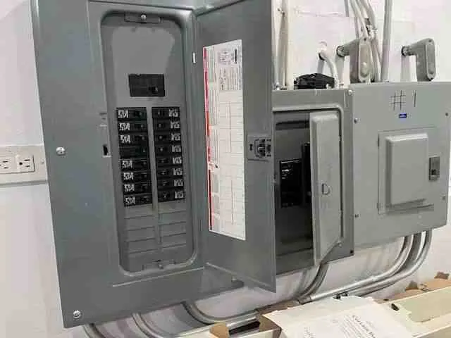 a bathroom with a shower and a sink