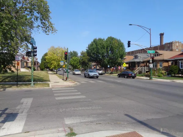 a car parked on the side of the road
