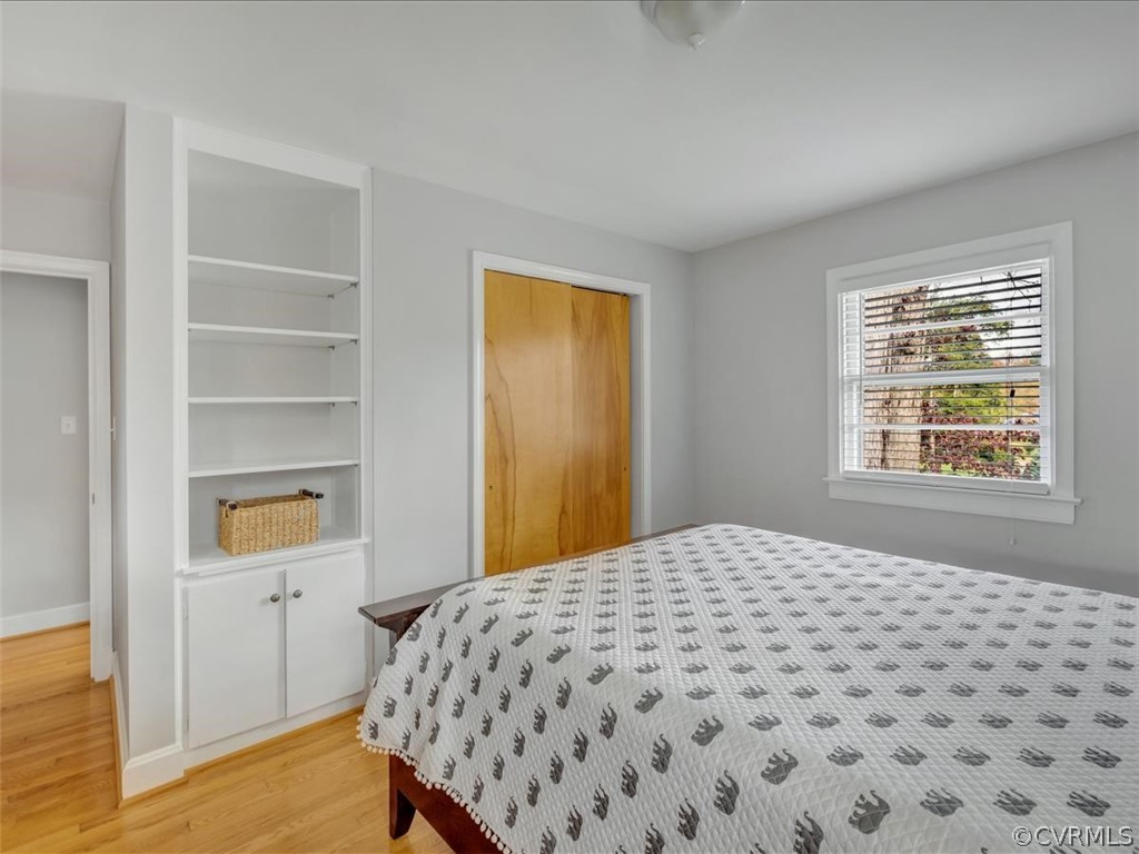 4232 Randolph Road Chesterfield, VA 23236 - Photo 18 of 31 Bedroom with hardwood floors, built-ins, closet