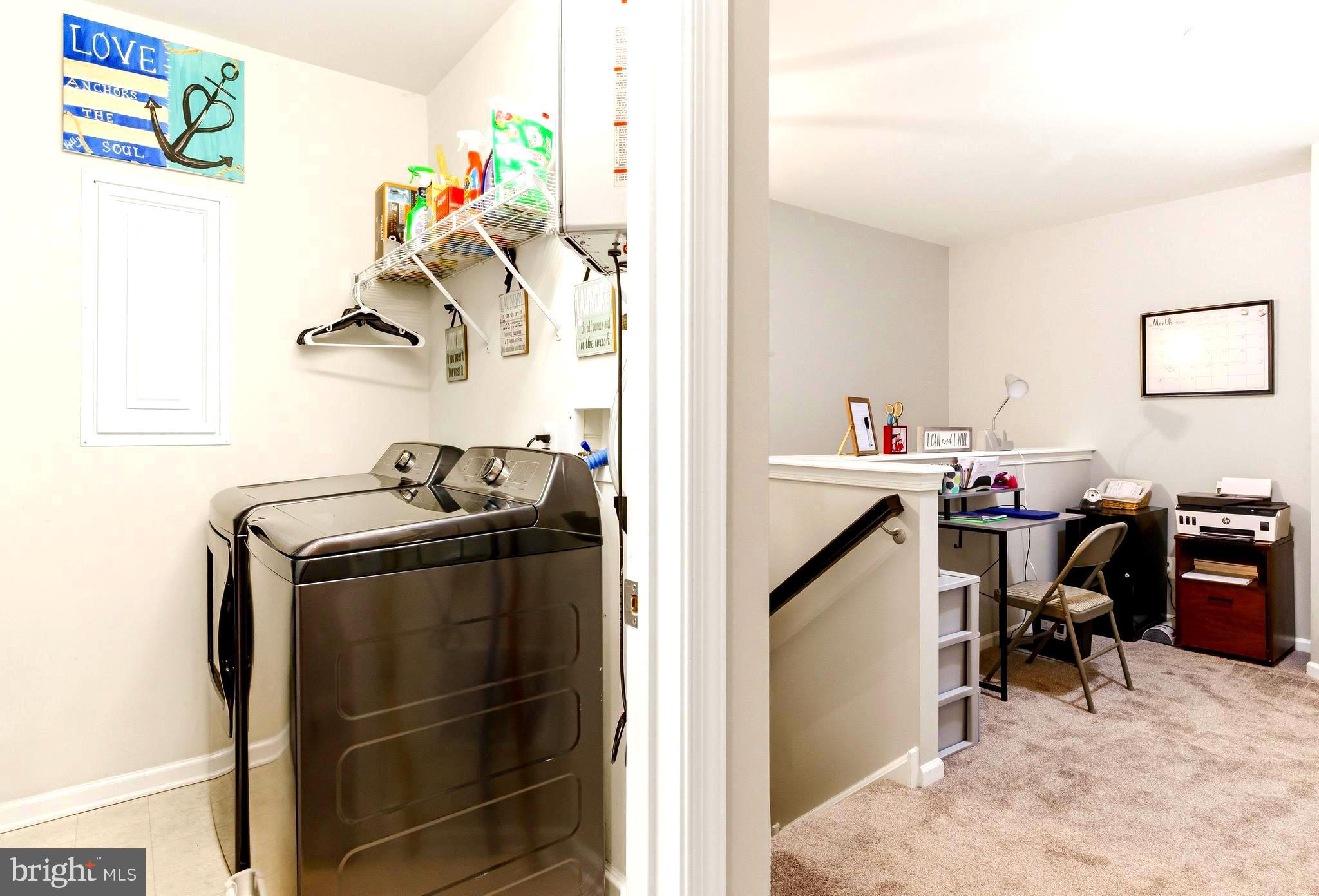 105 Oak Ridge Drive Mount Royal, NJ 08061 - Photo 13 of 22 Convenient Second Floor Laundry Room