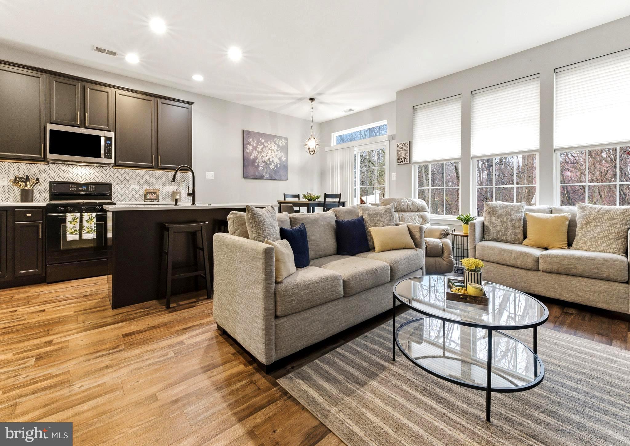 105 Oak Ridge Drive Mount Royal, NJ 08061 - Photo 7 of 22 Kitchen to Living Room View