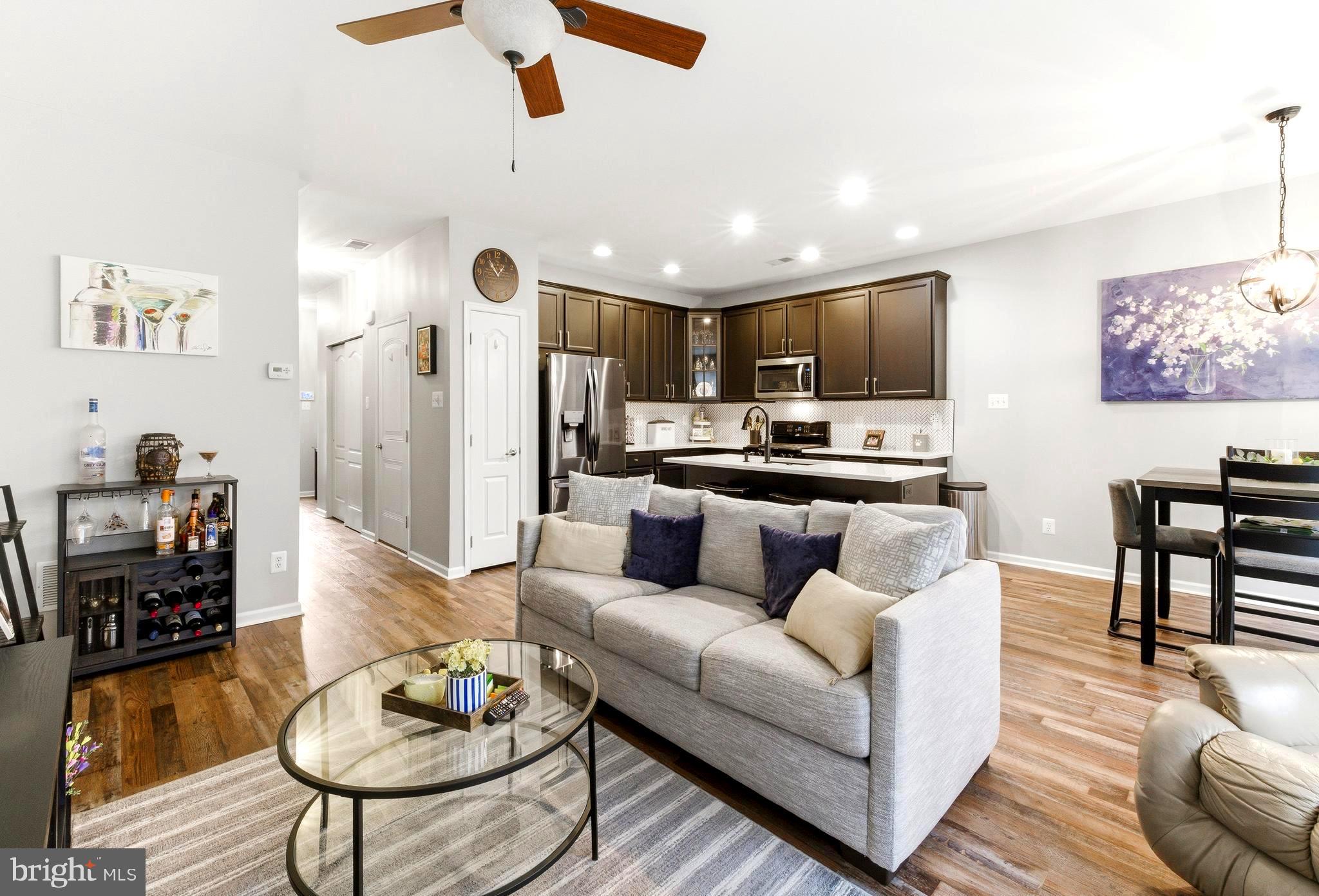 105 Oak Ridge Drive Mount Royal, NJ 08061 - Photo 8 of 22 Living Room with newer LVP Flooring