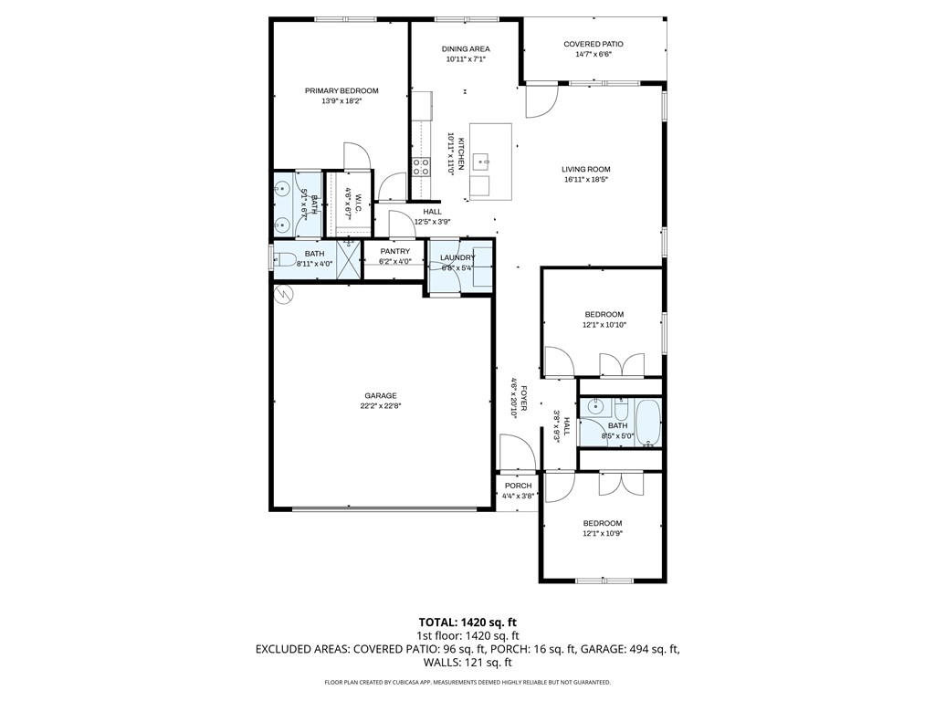 3131 Lullwater Drive Anderson, SC 29624 - Photo 31 of 31 Explore this detailed floor plan showcasing a well-designed layout for modern living.
