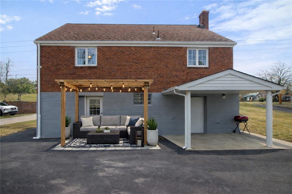 164 Gill Hall Road Clairton, PA 15025 - Photo 25 of 30 a view of a house with patio