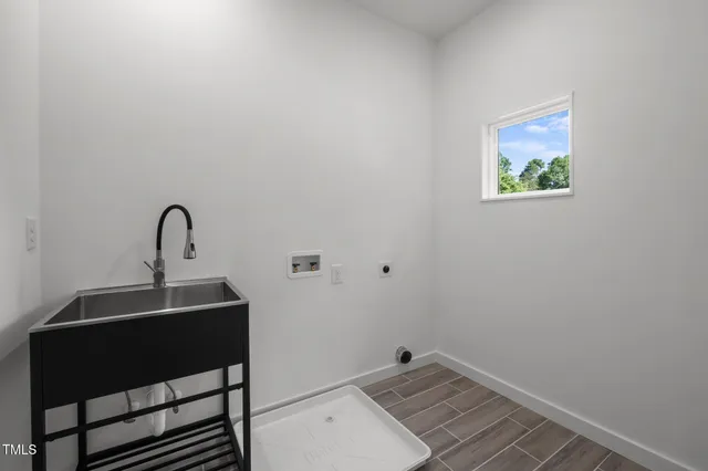 a small space with a window