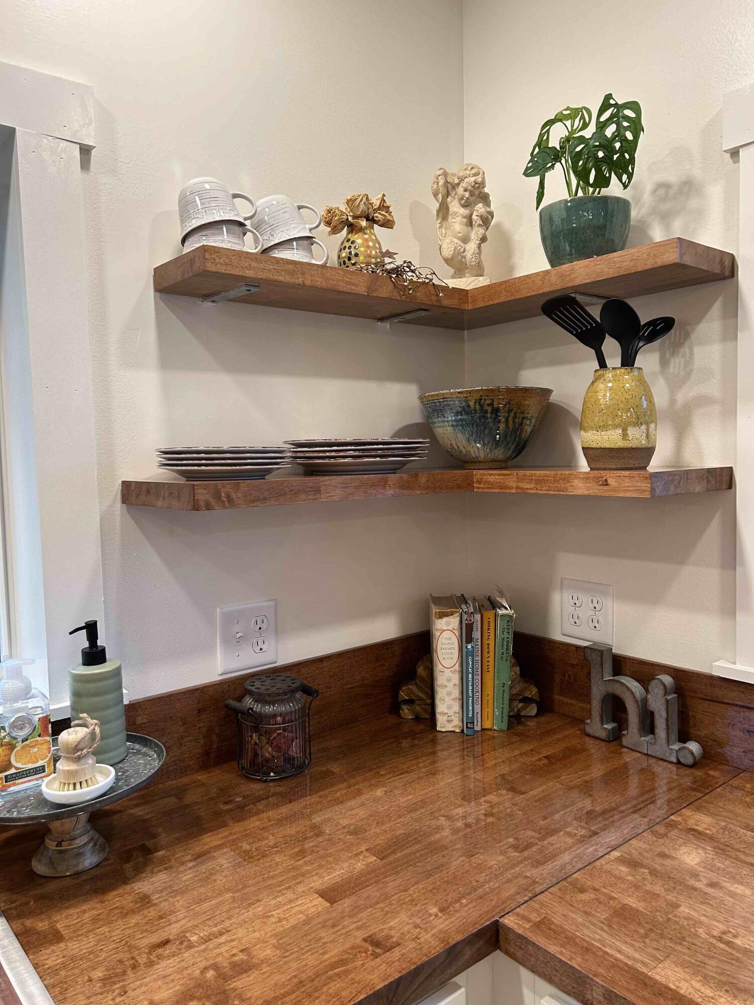130 Wilton Road Farmington, ME 04938 - Photo 7 of 31 Kitchen Corner Shelves