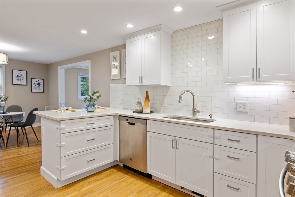 34 Tower Road Lexington, MA 02421 - Photo 10 of 35 a kitchen with cabinets appliances and a sink