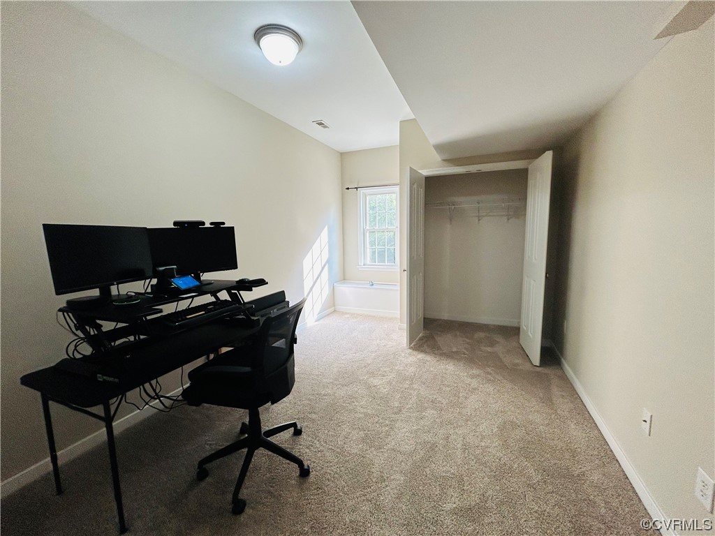 3621 Tanby Road Richmond, VA 23235 - Photo 35 of 40 First Basement Bedroom Used as Office