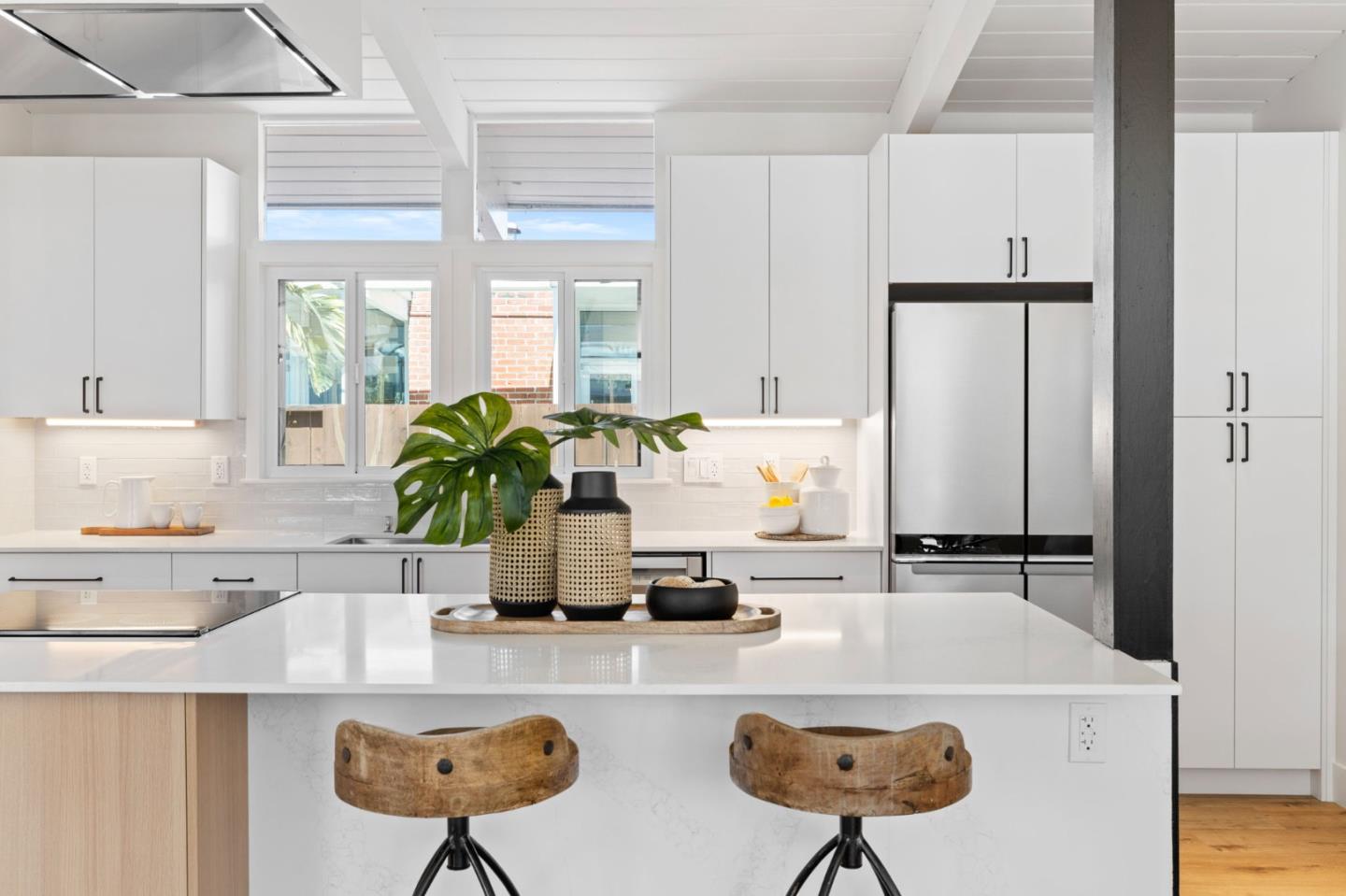 1734 Wolfe Drive San Mateo, CA 94402 - Photo 10 of 43 a kitchen with a counter top space appliances and a window