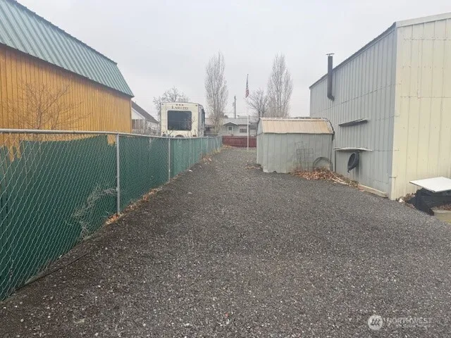 a view of a city from a terrace