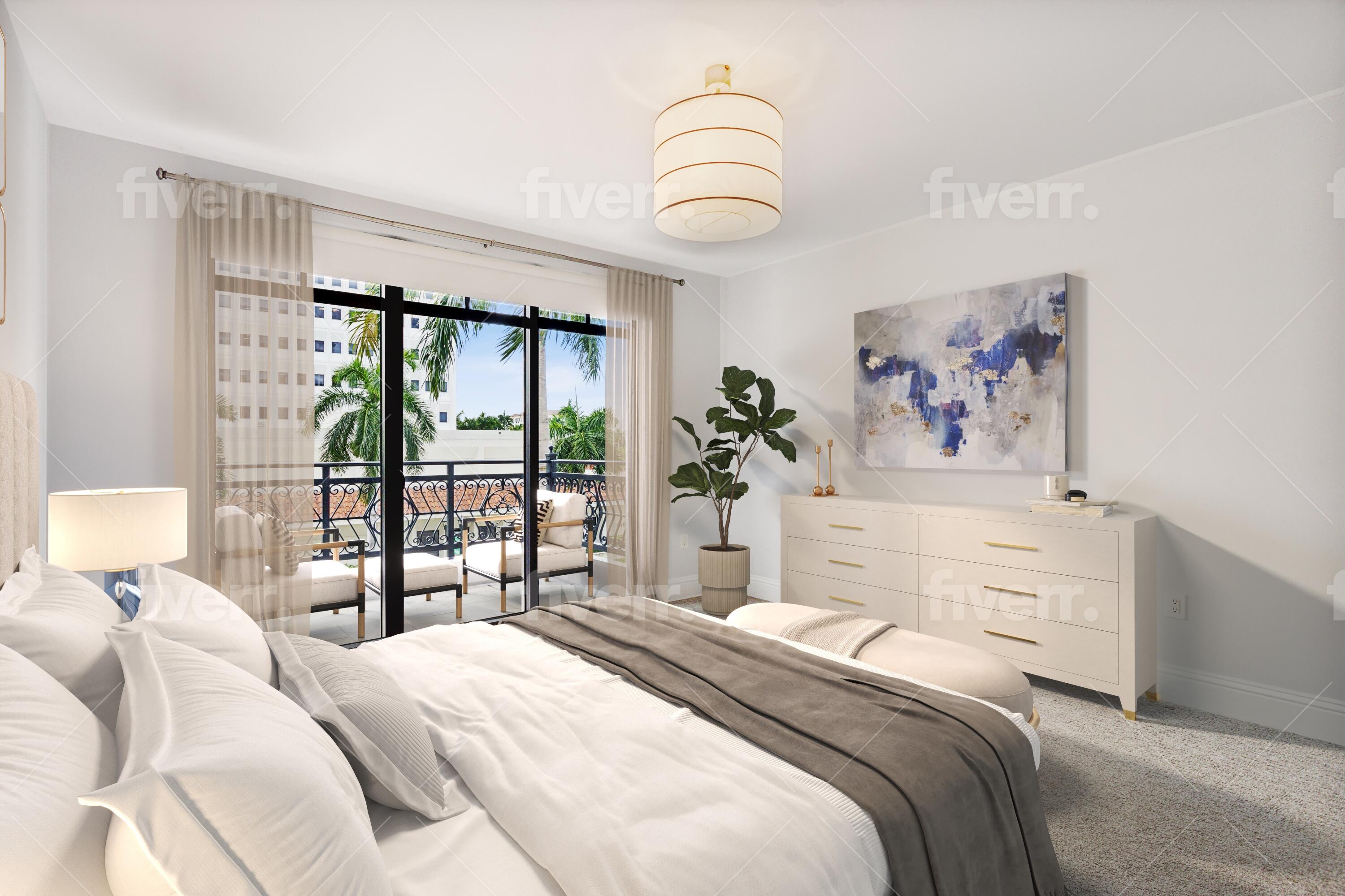 200 East Palmetto Park Road, Unit 12 Boca Raton, FL 33432 - Photo 33 of 69 Staged Primary Bedroom