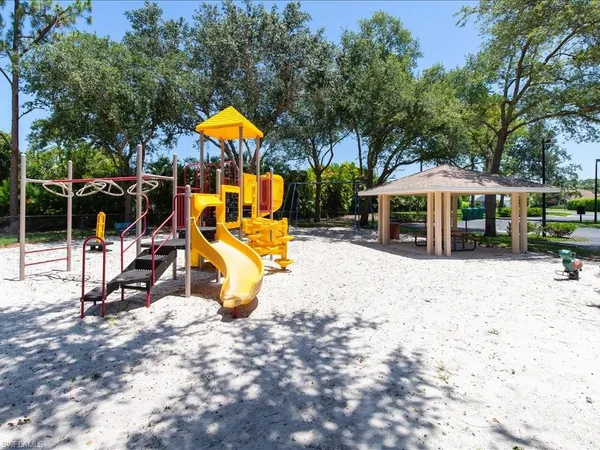 a view of street with sitting area