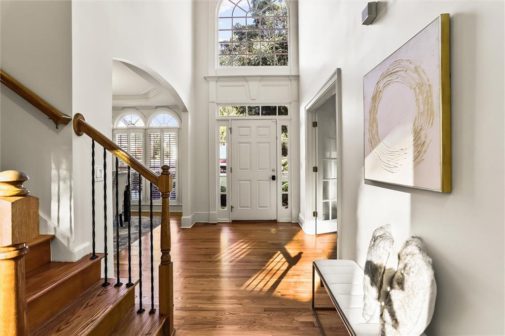 3184 Isleworth Trace Duluth, GA 30097 - Photo 6 of 75 a view of front door with furniture and stairs