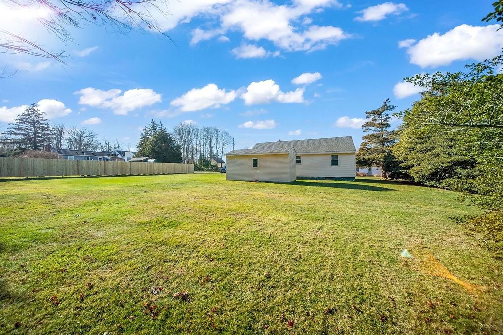 8 Starboard Avenue Jamestown, RI 02835 - Photo 6 of 22 VIEW FROM CENTER OF BACK YARD