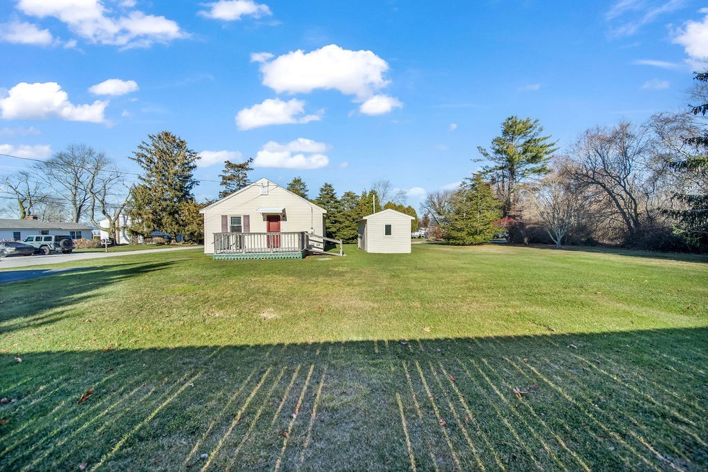 8 Starboard Avenue Jamestown, RI 02835 - Photo 7 of 22 LOOKING FROM LEFT SIDE OF PROPERTY