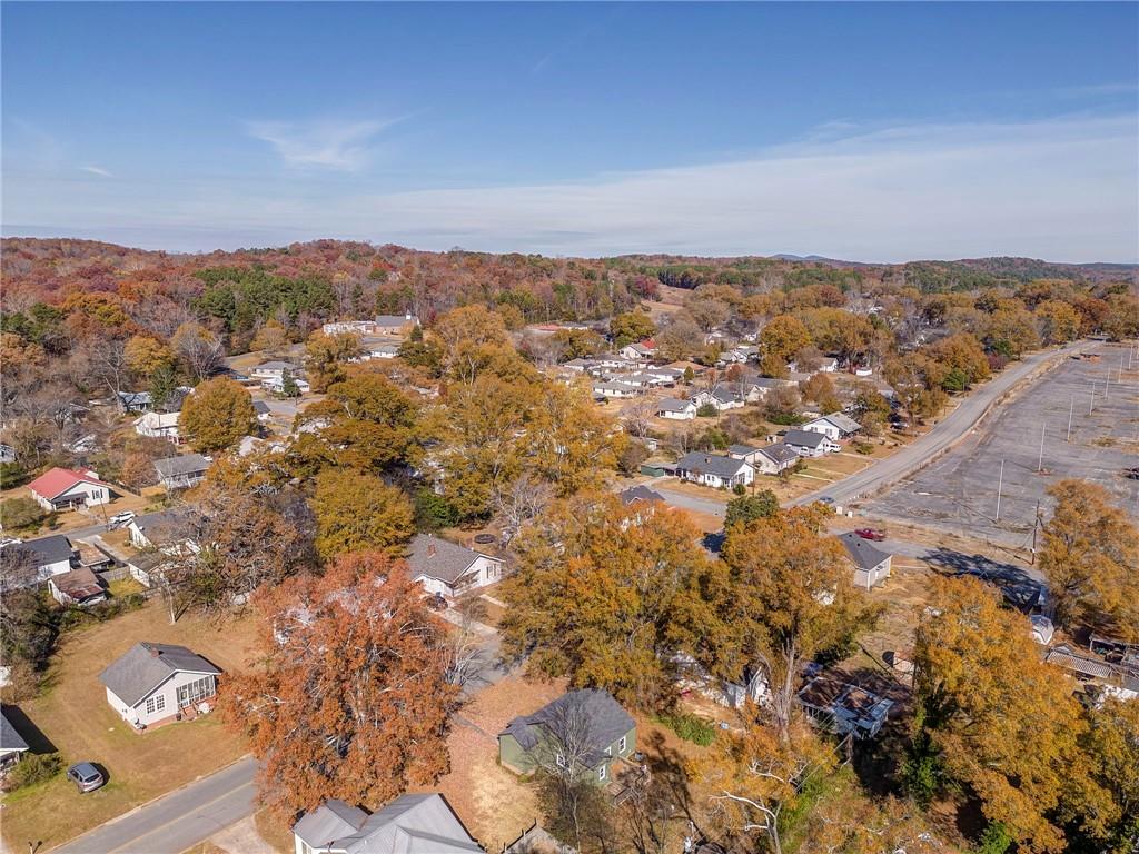 535 1st Street Northeast Rome, GA 30161 - Photo 33 of 34 an aerial view of residential house and with trees