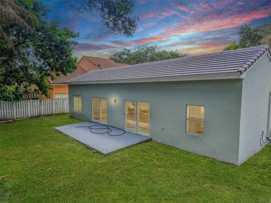 1811 Southwest 124th Way Miramar, FL 33027 - Photo 28 of 28 a view of outdoor space yard and deck