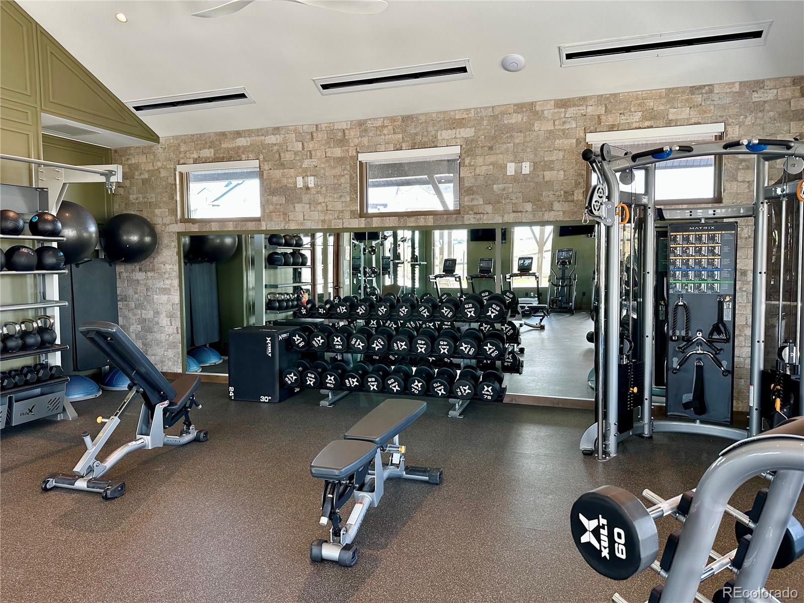 39782 Penn Road Elizabeth, CO 80107 - Photo 34 of 37 a room with gym equipment