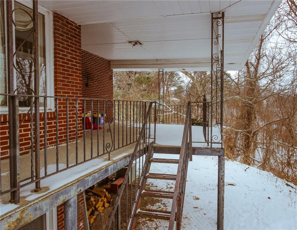 3083 Brodhead Road Aliquippa, PA 15001 - Photo 14 of 18 Deck spans the entire back of the home.