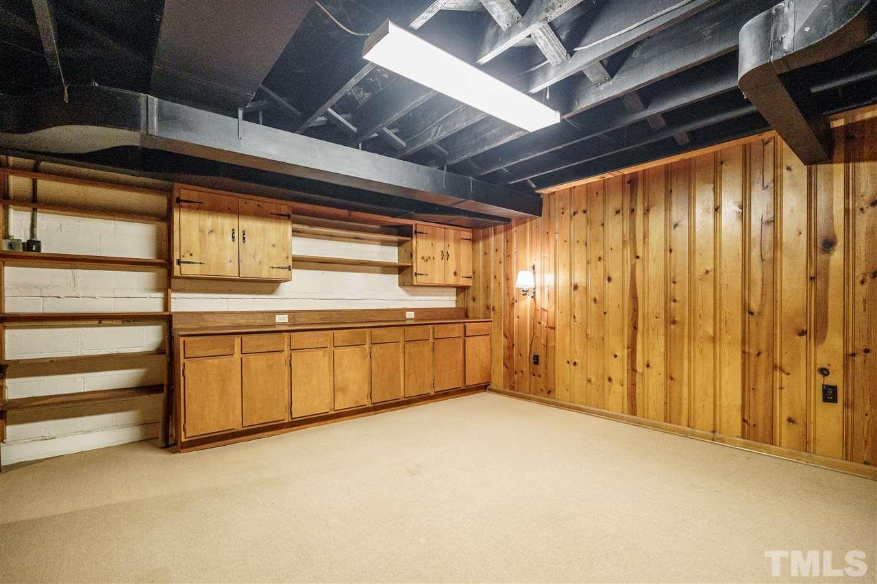 2651 St Marys Street Raleigh, NC 27609 - Photo 20 of 28 ...is very "Old School", with its tongue-in-groove knotty pine paneling...