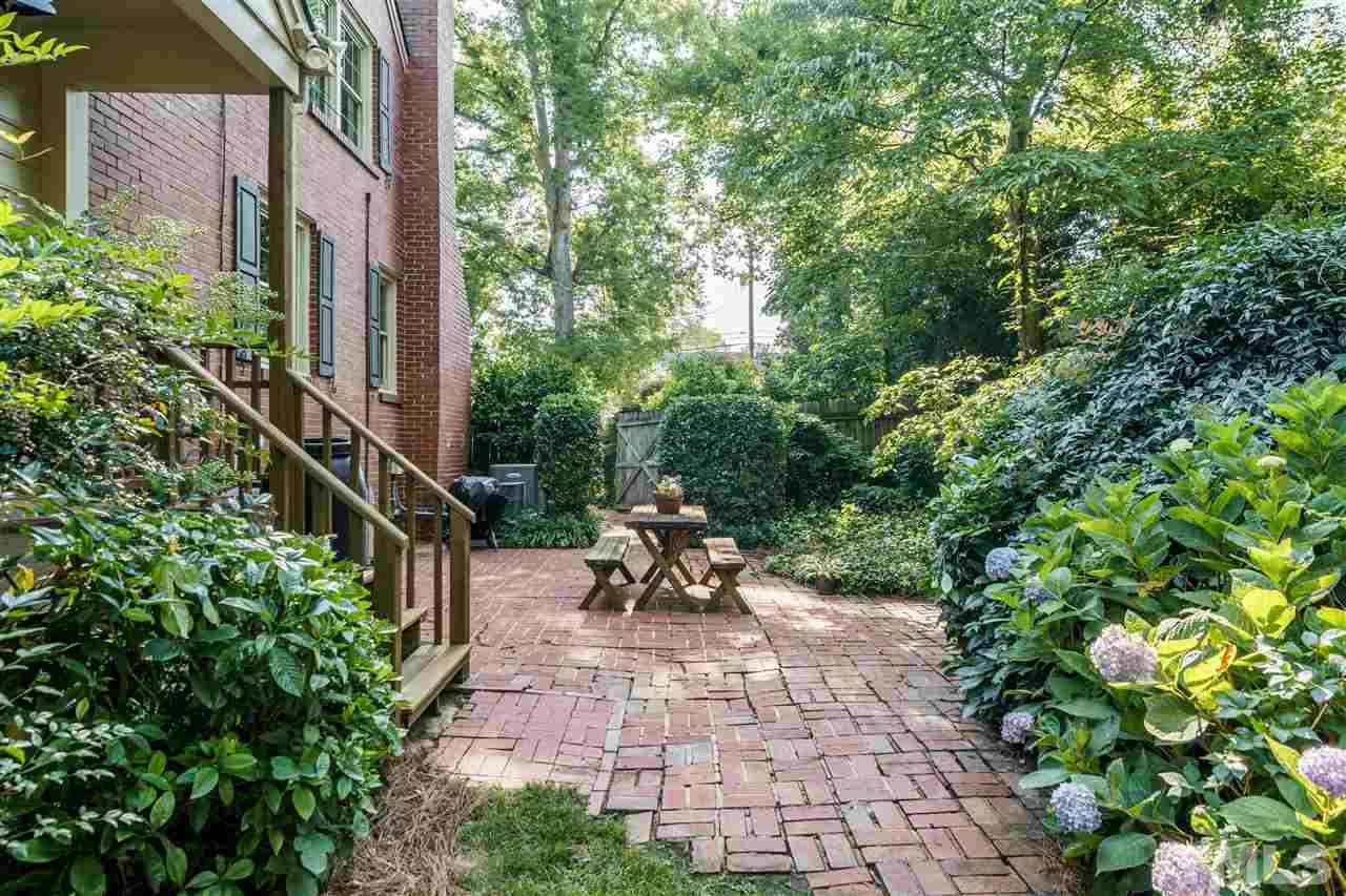 2651 St Marys Street Raleigh, NC 27609 - Photo 27 of 28 ...is located just steps from the kitchen, surrounded by elegant, mature plantings